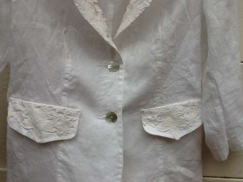 A Lovely White Jacket, Queenspark Woman.  Size 14.