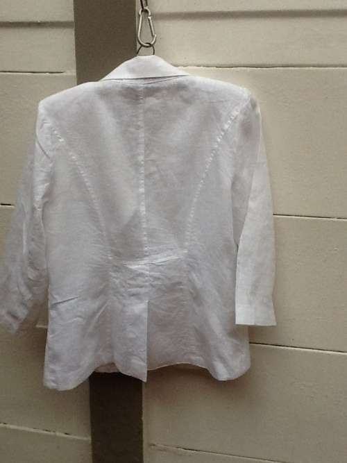 A Lovely White Jacket, Queenspark Woman.  Size 14.