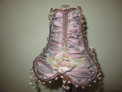 A Very Unusual Pretty Ornate Table Lamp.