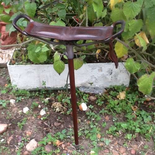 A Lovely Vintage Fishing Stool.