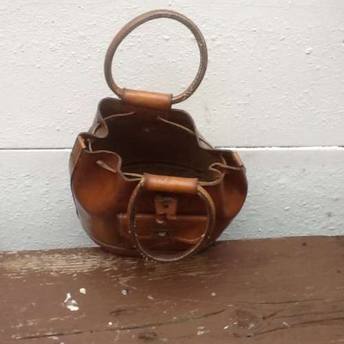 A Vintage Leather Tan Bag.