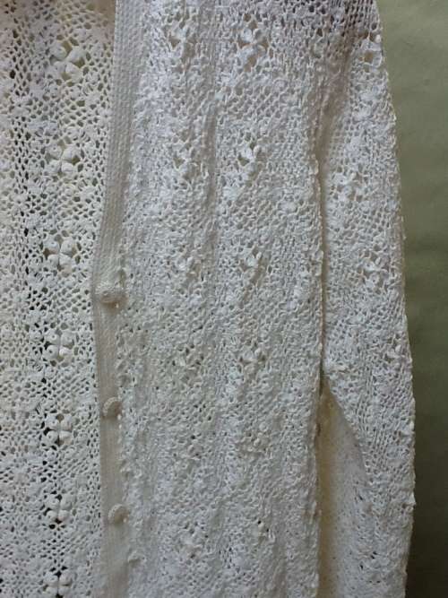 A Very Pretty Cardigan, 100% Cotton,  Med/Lge.