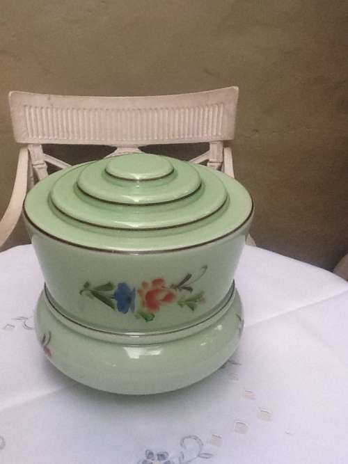 A Lovely Hand Painted Art Deco Shade.