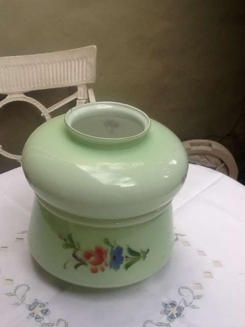 A Lovely Hand Painted Art Deco Shade.