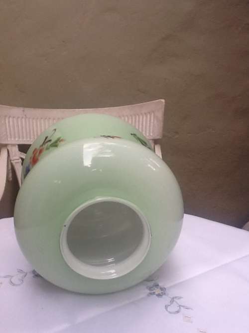 A Lovely Hand Painted Art Deco Shade.