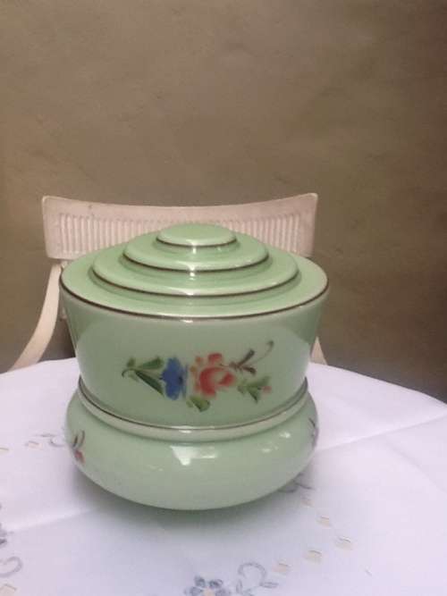 A Lovely Hand Painted Art Deco Shade.