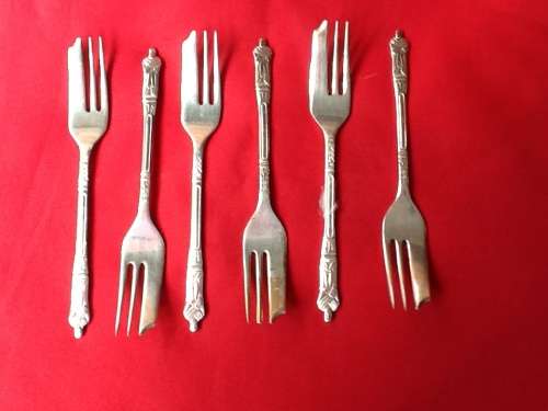 A Beautiful Set of Silver Plated Apostle Forks,