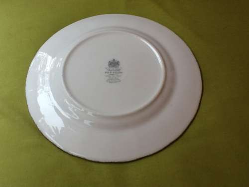 A Lovely  Paragon Side Plate with Silvr Trim. ' First Love' Fine Bone China,  England.