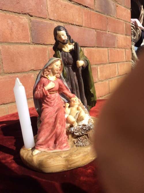 A Pretty Nativity Set.