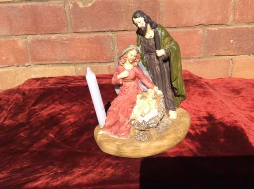 A Pretty Nativity Set.