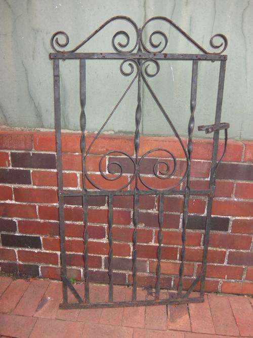 Wrougt Iron Garden Gate