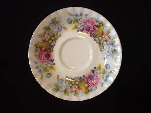 A Royal Albert 'Country Fayre' Sussex Saucer.