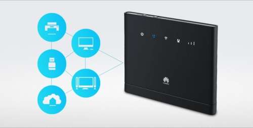 HUAWEI LTE CPE B315 WiFi Router (Black)