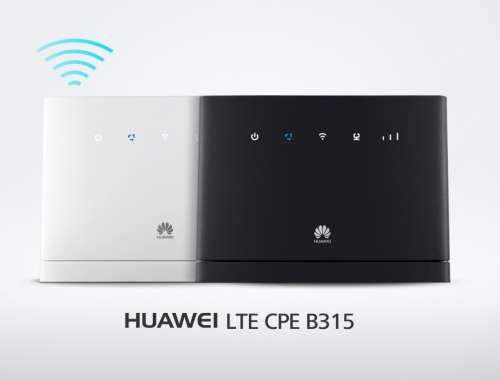 HUAWEI LTE CPE B315 WiFi Router (Black)