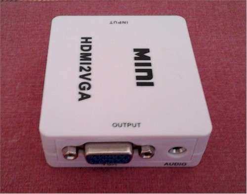 Mini HDMI to VGA converter