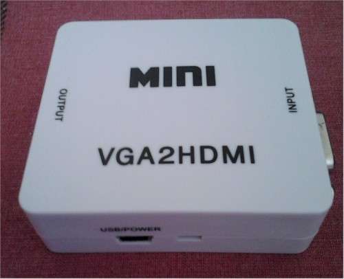 Mini VGA to HDMI converter