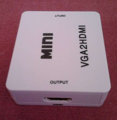 Mini VGA to HDMI converter