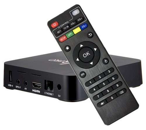 MXQ OTT Android multimedia box to watch TV over the Internet