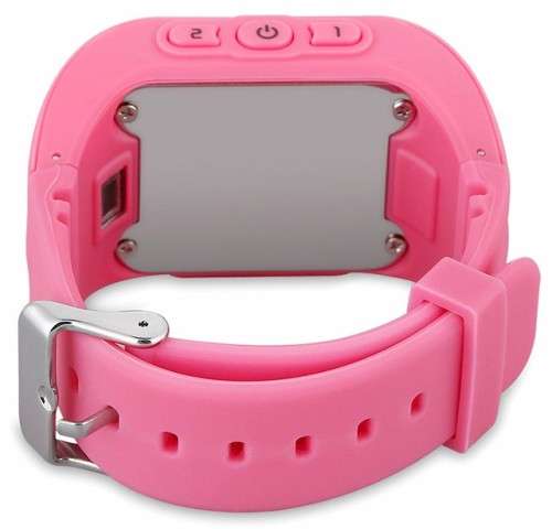 Pink Q50 kids GPS tracking smartwatch