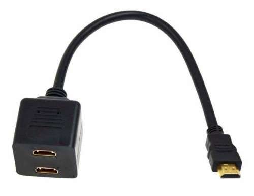 HDMI splitter - Male to 2 x Female - 30cm