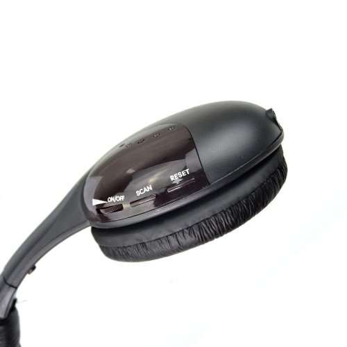 WiFi headphones - wireless connect to TV or use as FM radio headset