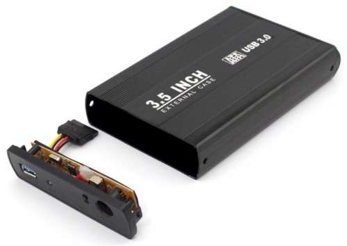 USB3.0 external case for 3.5-inch SATA HDD