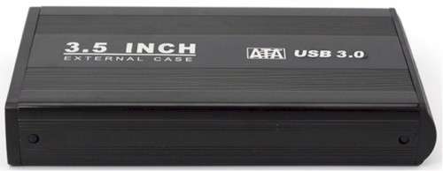 USB3.0 external case for 3.5-inch SATA HDD