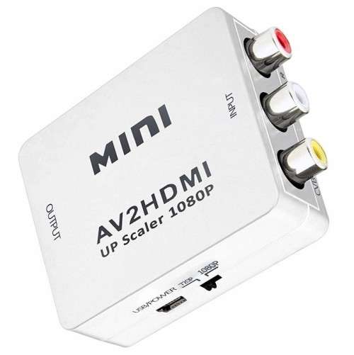 Mini AV to HDMI converter