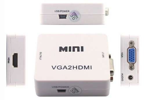 Mini VGA to HDMI converter