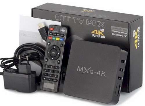 MXQ 4K ULTRA HD Android TV Box