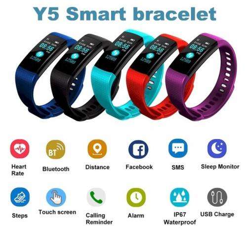 Y5 sports fitness watch