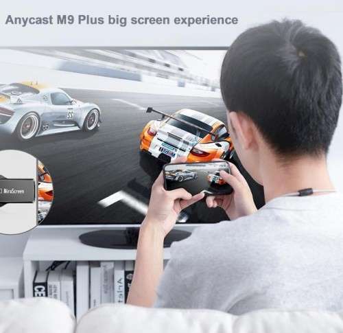 Anycast M9 Plus WiFi display dongle to cast from your laptop or phone to TV