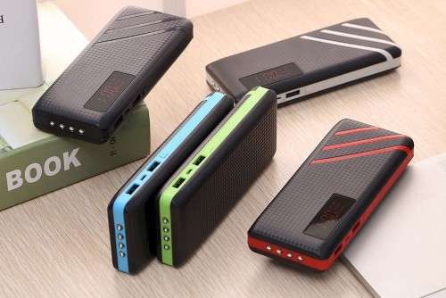 F41 12000mAh power bank with LED lights