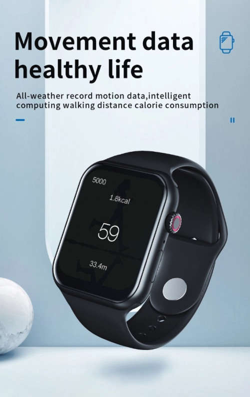 Z18 smartwatch with health and sports features