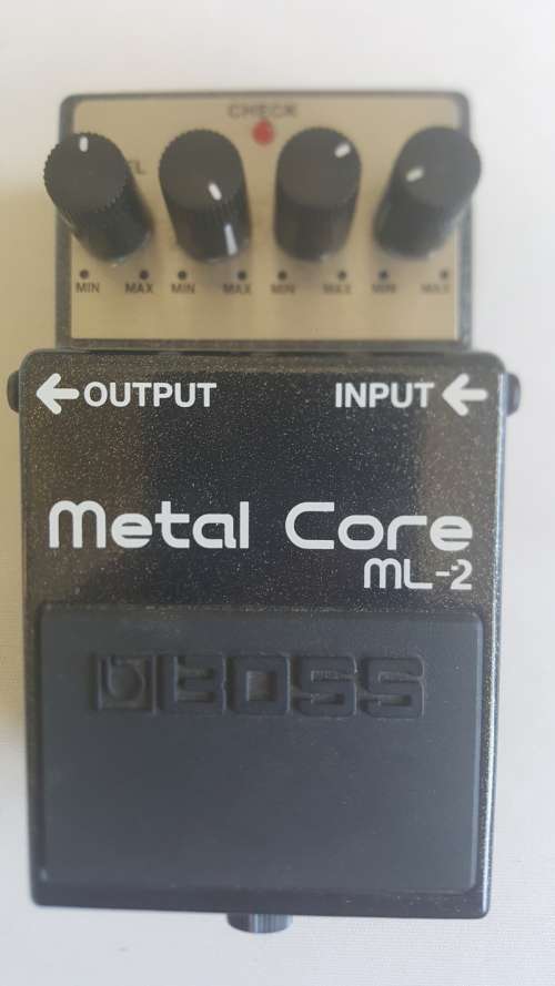 Boss ML-2 Metal Core Distortion Pedal AS NEW!