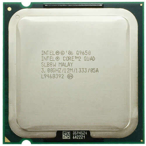Intel Core 2 Quad Q9650 3.0Ghz Socket 775 CPU incl.Intel Heat Sink and Fan