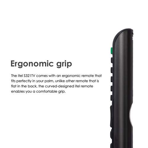 itel TV - 32" AC/DC TV HD Digital LED TV with i-Cast Built-in - S321