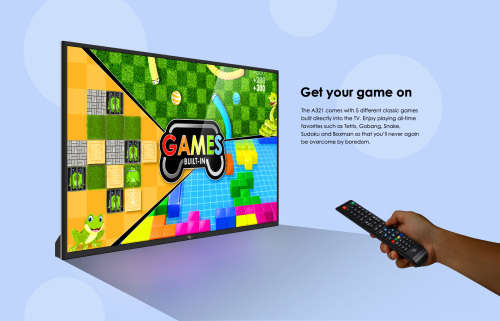 itel TV - 32" LED HD TV (HDMI/USB/VGA/AV) - A321