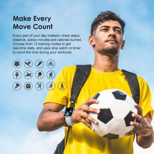 oraimo - Smart Watch - Curved Display, Slim Design