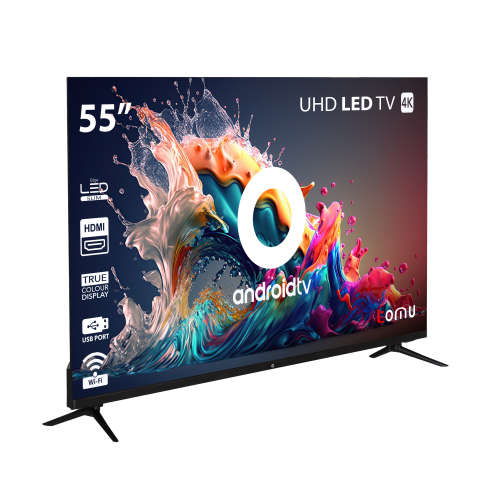 O - 55 inch 4K Ultra HD LED Frameless Android Smart TV