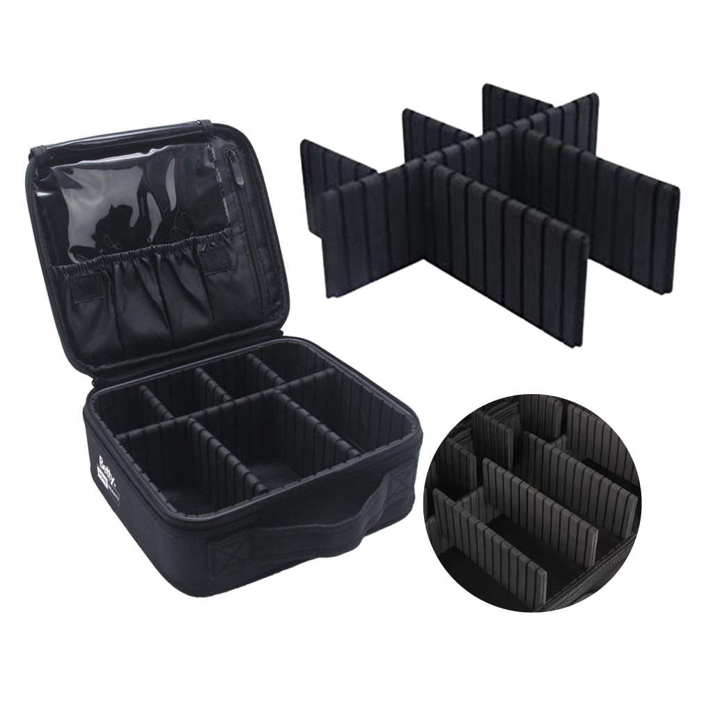Betty`s Home & Beauty - Make-Up Cosmetic Bag with Dividers