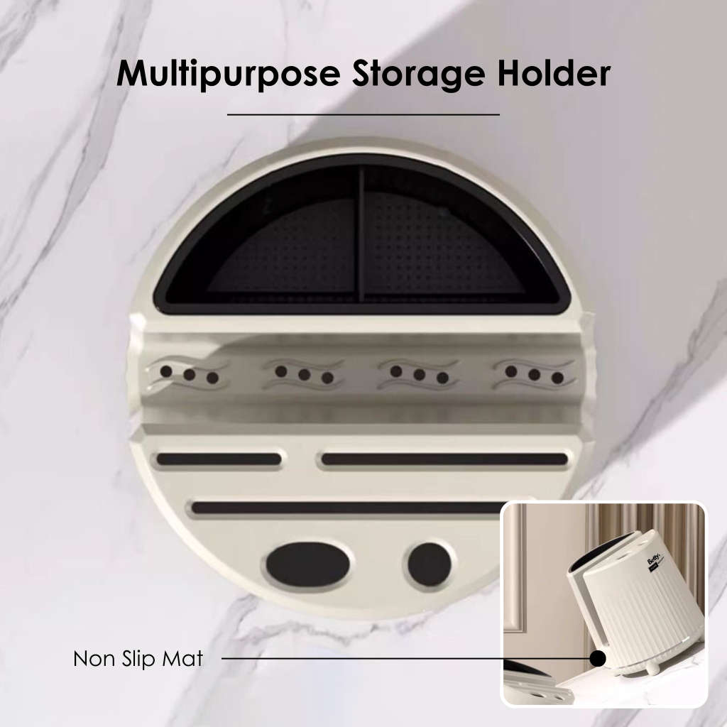 Betty`s Home & Beauty - 360° Rotating Plastic Kitchen Tool Rest