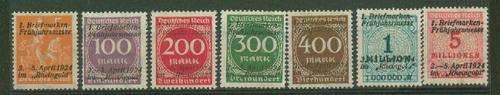 GERMANY- UNUSUAL OVERPRINTS-"3-5 APRIL RHEINGOLD"