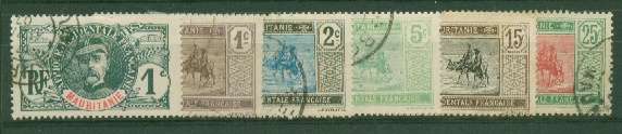 MAURITANIA-LOVELY SCARCE VERY FINE USED LOT !!!