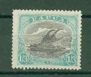 PAPUA- A DIFFICULT STAMP-SG 128 VERY FINE MINT
