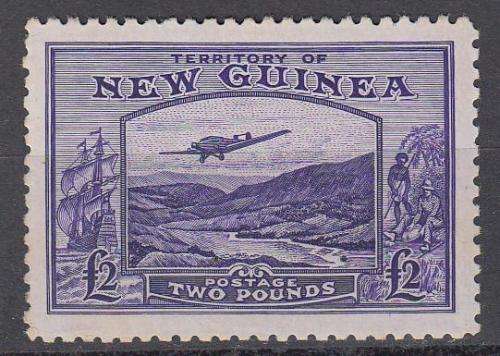 NEW GUINEA-SCARCE TWO POUND SG 264 UNMOUNTED MINT-READ BELOW R8200.00