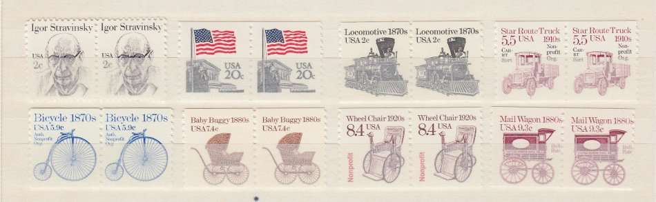 USA-VERY FINE MINT/UMM PAIRS-DIFFICULT LOT !!