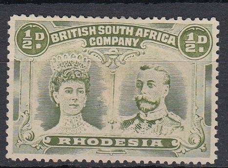 BSAC-DOUBLE HEADS-1/2d SG 122 MINT UNUSED-NO GUM