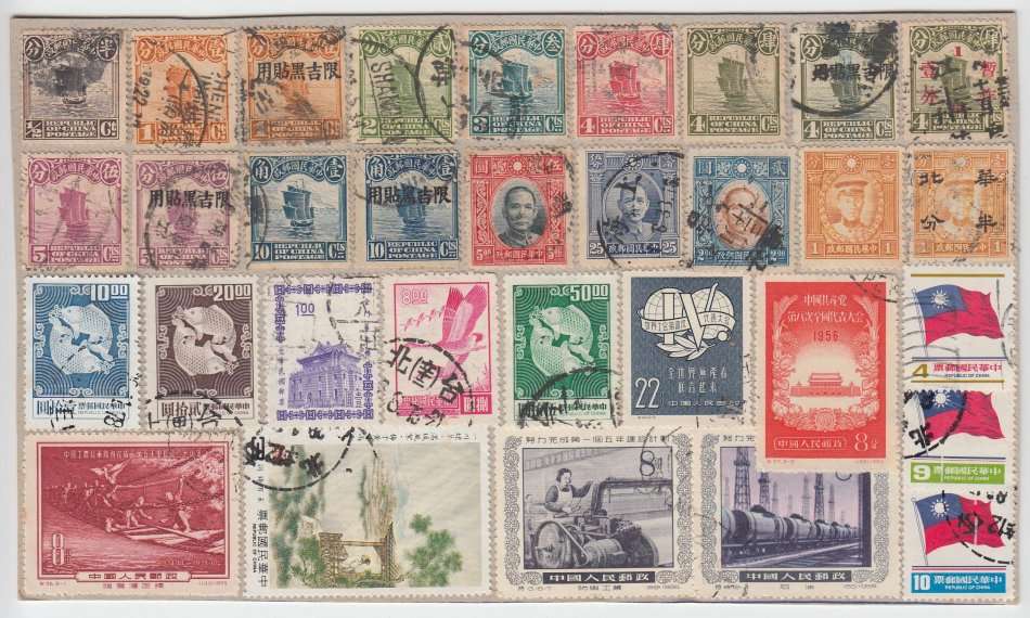 CHINA-VERY FINE USED LOT-SOME USEFUL !!!