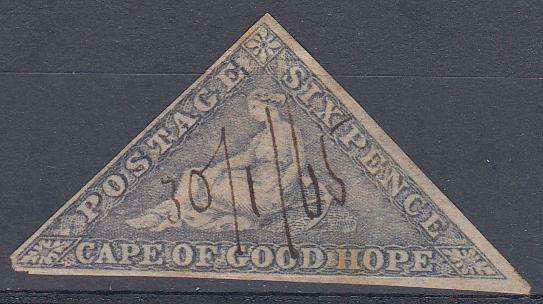 C.O.G.H.- SACC 7 HAND CANCELLED THREE FULL MARGINS-SEE BELOW R8 000.00